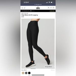 ALO NWT High Waist Airlift Legging